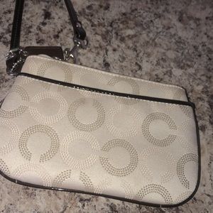 COACH Monogram Wristlet